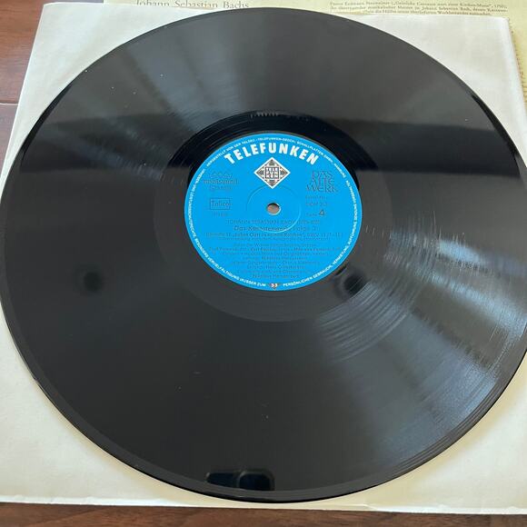 J.S. Bach Das Kantatenwerk Complete Cantatas Vol 3 LP Box Set Telefunken - Picture 9 of 11